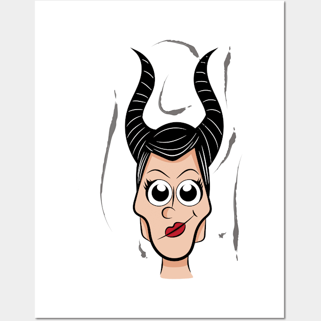 maleficent Wall Art by Bishoy_Elia000